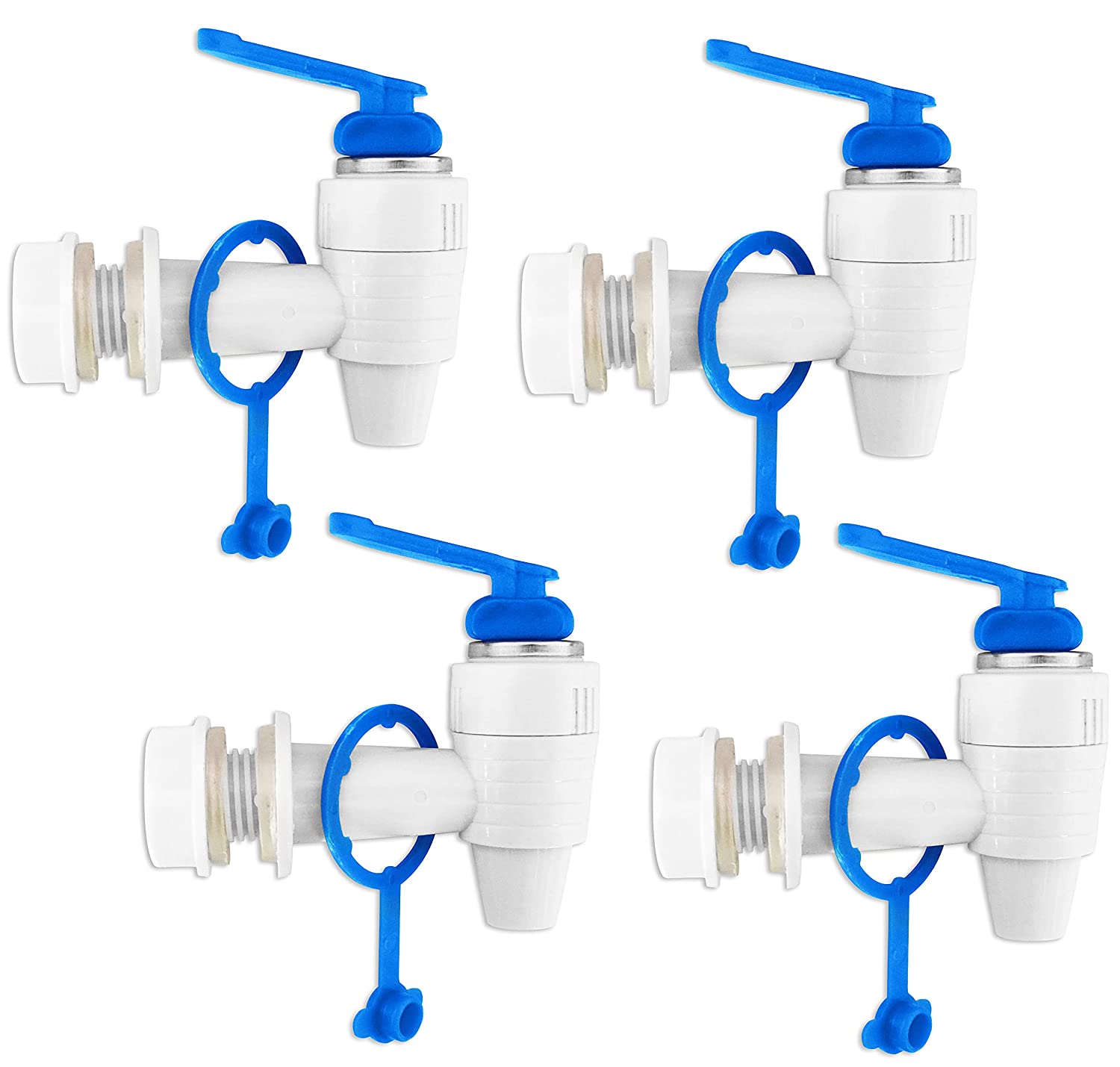 KRPLUS RO Tap with Washers Nozzle Closure for All Water Purifier/Ro Water  Filter and Purifiers Taps for Kent/Aqua Fresh/Eureka/Whirlpool/Dolphin/Zero  B/Luminous (Pack Of 4) - Water Purifier Manufacturer One Stop RO Solution