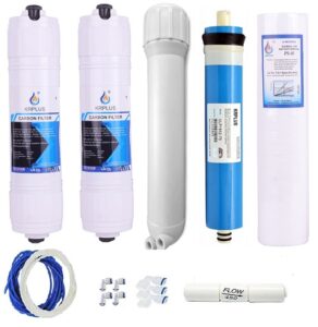 KRPLUS Domestic RO Replacement Filter With RO Membrane Set